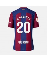 Barcelona Sergi Roberto #20 Domácí Dres pro Dámské 2023-24 Krátký Rukáv